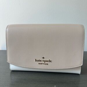 Kate Spade Cream/pinkish cross body of shoulder bag with chain strap